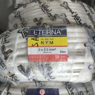 KABEL ETERNA NYM 2X2.5 MM 50METER