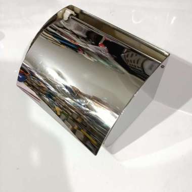 paper box-tempat tissue roll Stainles