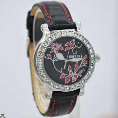 MG058-2 - Jam Tangan Wanita Kulit - Black