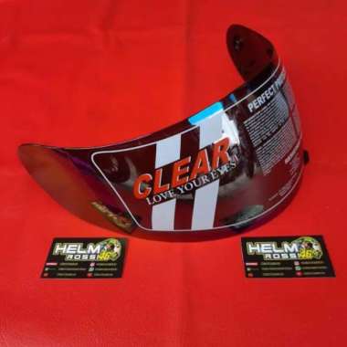 [COD] Distributor KACA VISOR - KYT RC7 SEVEN R10 K2 RIDER MD warna pelangi