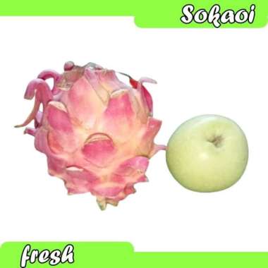 PAKET BUAH NAGA DAN APEL MANALAGI