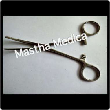 Klem Bengkok Lengkung 20cm 20 cm haemostatic hemostatik Forceps Clamp