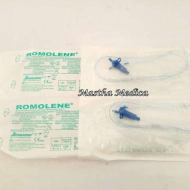 Selang Makan NGT Feeding Tube Romolene Dewasa Romsons 8 FR Satuan