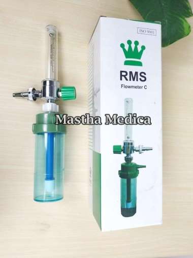 Regulator Oksigen RS/Regulator O2 Dinding RMS Colok Flowmeter Humidifi