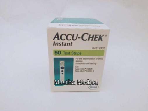 Strip Refil Isi Ulang Gula Darah Accu-Chek Accu Chek Instant 50 strip