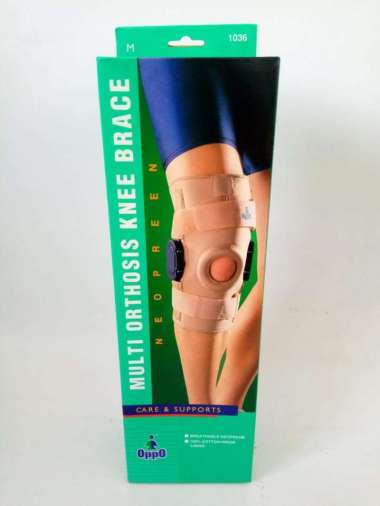 Knee Oppo Lutut / Multi Orthosis Knee Brace OPPO 1036 Uk L