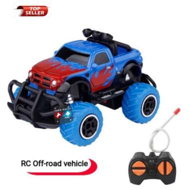 Mainan Mobil Remote RC Jeep offroad Mini Car Rock Climbing Multicolor