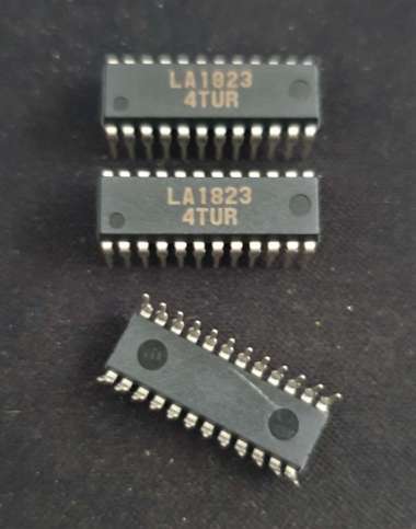 IC LA1823 Single-Chip Tuner IC utk Radio Cassette Recorder Polytron