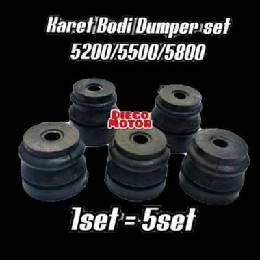 5200 5500 5800 KARET DAMPER BODI BODY TAPAK MESIN CHAINSAW SENSO SINSO
