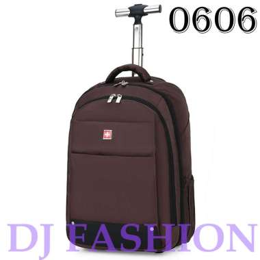 DJ FASHION 0606 - TAS RANSEL TROLI LAPTOP