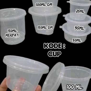 DM thinwall cup 100ml DM 100ml