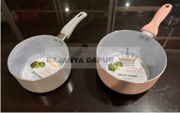 panci susu ceramic iwatani - panci susu Ceramic Granite Anti Lengket Tidak Mudah Terkelupas - Granit