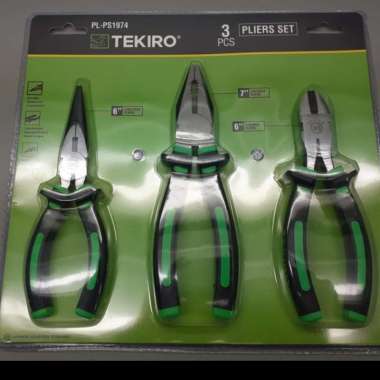 Tekiro TANG SET TEKIRO PLIERS SET PL-PS1974 tekiro tang set 3 pcs ps1974
