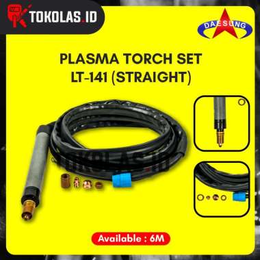 Stang tang Plasma Cutting DAESUNG LT-141 Torch Set Lurus (6 Meter)