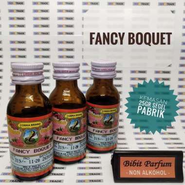 PARFUM FANCY BOQUET CAP COBRA 25GR BIBIT PARFUM MISK COBRA KEMASAN SEGEL