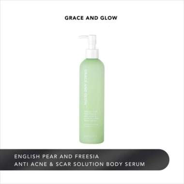 GRACE AND GLOW ENGLISH PEAR AND FREESIA ACNE BODY SERUM 300ML null