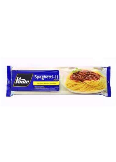 SPAGHETTI INSTAN LA FONTE 450 GR PASTA INTAN SPAGETI 11