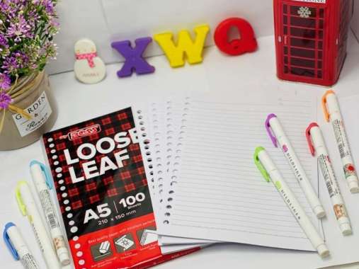 LOOSE LEAF KERTAS FILE BIG BOSS A5 Garis