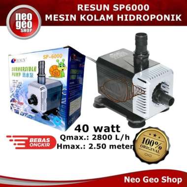 RESUN SP 6000 SP6000 Power Head Mesin Pompa Air Celup Aquarium