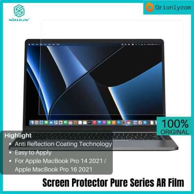 Screen Protector Apple MacBook Pro 14" / 16" 2021 NILLKIN Pure Series AR Film MacBook Pro 16" 2021