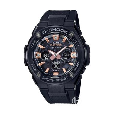 CASIO G-SHOCK GST-S310BDD-1A - Solar Diamond G-STEEL Jam Tangan Pria Black