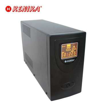 KS2000 NEW UPS KENIKA 2000VA 1200W OFFLINE AVR LED DISPLAY MURAH