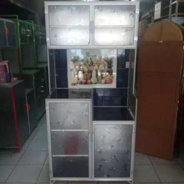 Rak Piring Alumunium 2 Pintu Magicom