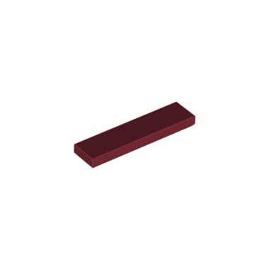 LEGO PARTS 4164220 - Flat Tile 1x4 New Dark Red