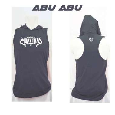 Lekbong Hoodie Gym Topi Fitness Muaythai MArtial Art L