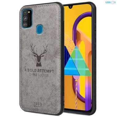PROMO Case SAMSUNG GALAXY M30S 2019 M21 2020 Softcase Deer Bermotif jeans New Casing SAMSUNG GALAXY