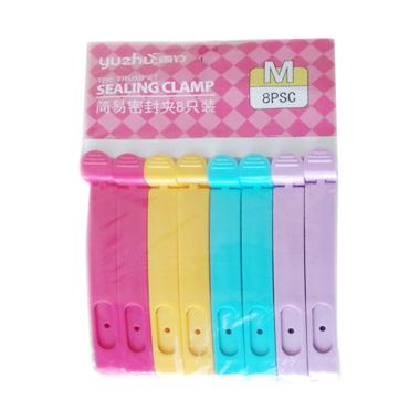 YUZHU TY-3861 Bag Clip Set [8 pcs] MULTICOLOR