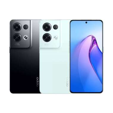 Oppo Reno 8 Pro 5G 12/256GB Garansi Resmi Reno8 Glazed Black