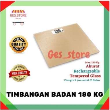 Timbangan badan Digital Charger krisbow 180 kg