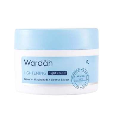 Wardah Lightening Night Cream, 30ml - Krim Malam