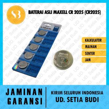 Baterai Lithium Maxell CR 2025 CR2025