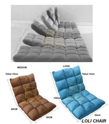 Kursi Lipat Lesehan-Kursi Lantai-Kursi Tatami-LOLI CHAIR MEDIUM