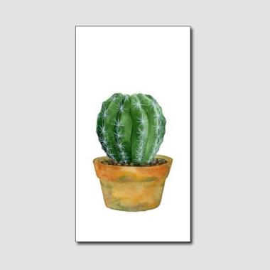 Prima Shabby Craft Cactus Kaktus Watercolor Dekorasi Dinding