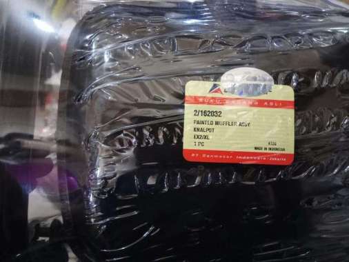 knalpot vespa excel / exclusive original DANMOTOR