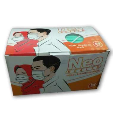 MASKER NEO MEDIS HIJAB 3Ply