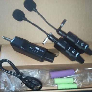 Wireless 2 Clip on tie microphone