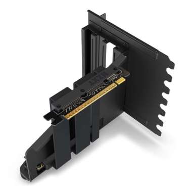 NZXT Vertical GPU Mounting Kit - GPU Holder & PCIe 4.0 Riser Cable Black
