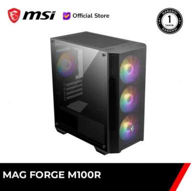 Jual Casing MSI MAG Forge 110R - Case PC ATX / M-ATX / ITX Mid-Tower -  Jakarta Pusat - Vectacom
