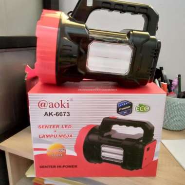 Aoki AK-6673 AK6673 20W 20WATT senter cas sorot emergency lampu meja
