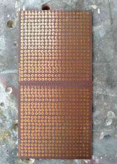 Papan PCB Kosong 9cm x 17.5cm