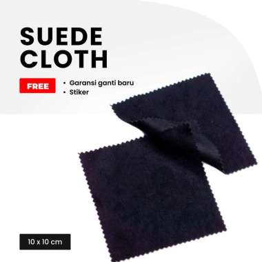 Suede Cloth | Kilap Premium - Kain Suede, Aplikator Coating, Lap Suede