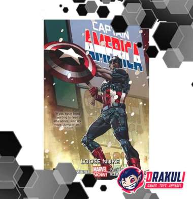 Comic Captain America Loose Nuke Hardcover