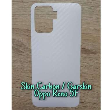 Skin Carbon Oppo Reno 5F Skin Carbon Handphone Transparant Reno 5f