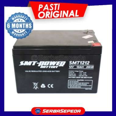 Sparepart Sepeda - SMT Accu Sepeda Listrik Hitam