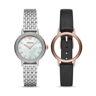 Promo Diskon Jam Tangan Quartz Stainless Steel Back Emporio Armani Terbaru Mei 2020 Blibli Com
