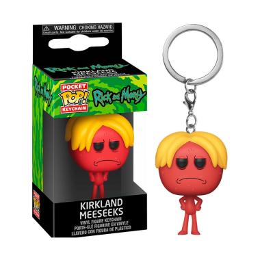 Funko Pop Keychain Animation Rick and Morty - Kirkland Meeseeks Action Figures
